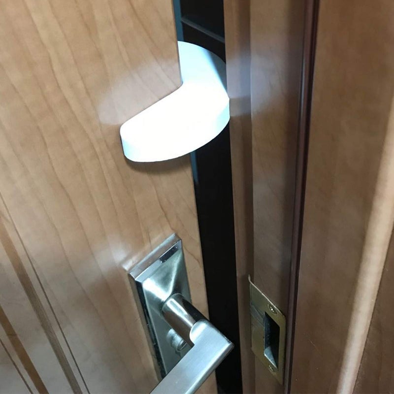 FINENIC Door Pinch Guard （6 Pack） Baby Door Slam Stopper, Soft Foam Door Stopper. Prevents Finger Pinch Injuries, Slamming Doors, and Child or Pet from Getting Locked in Room - Image 5